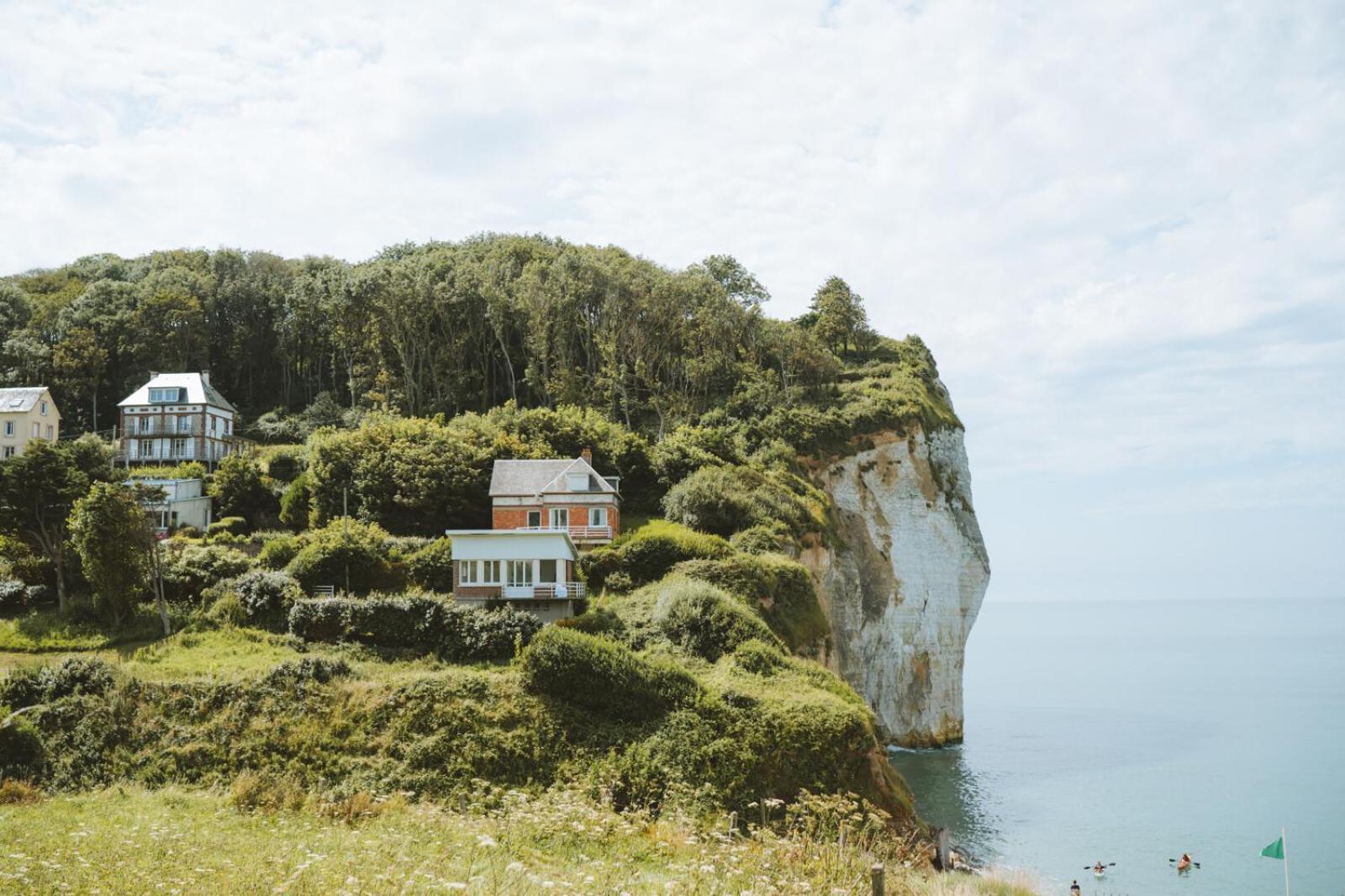 Huttopia Les Falaises - Normandie Saint-Pierre-en-Port Екстериор снимка