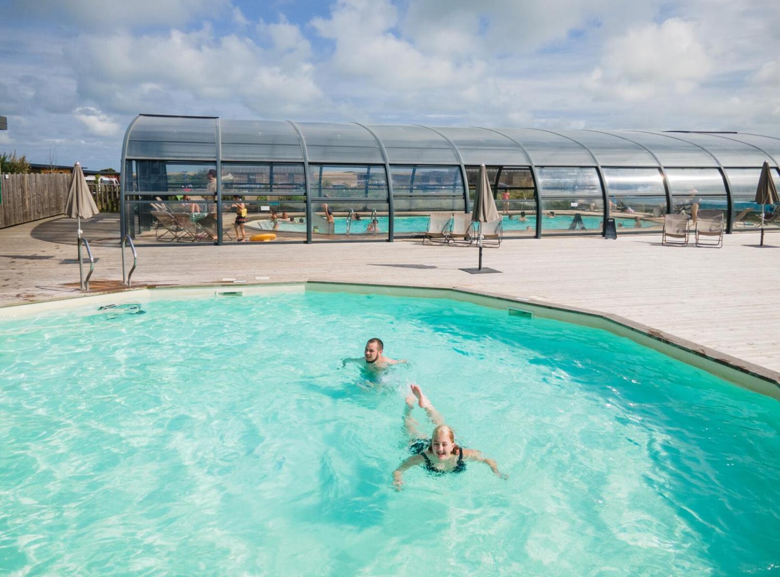 Huttopia Les Falaises - Normandie Saint-Pierre-en-Port Екстериор снимка